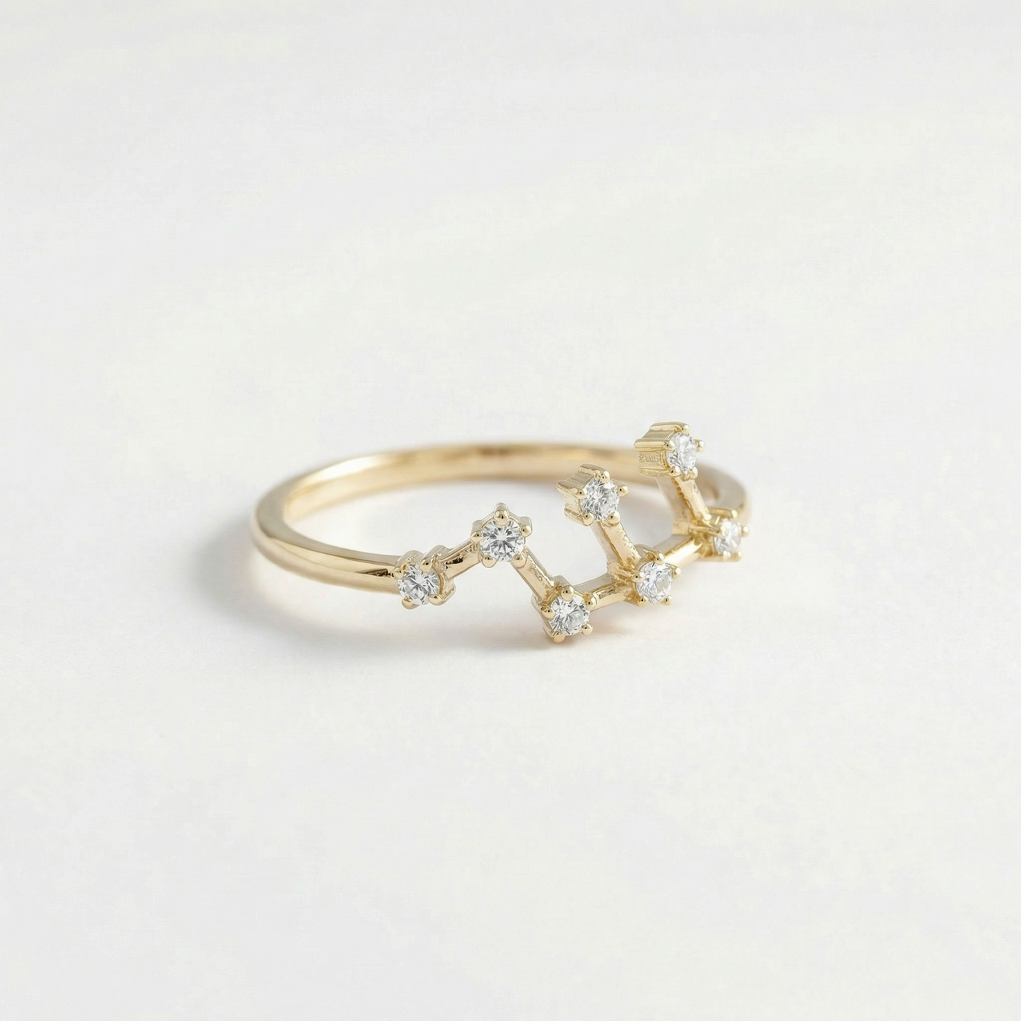 The Constellation Ring | Virgo | Natural Diamond