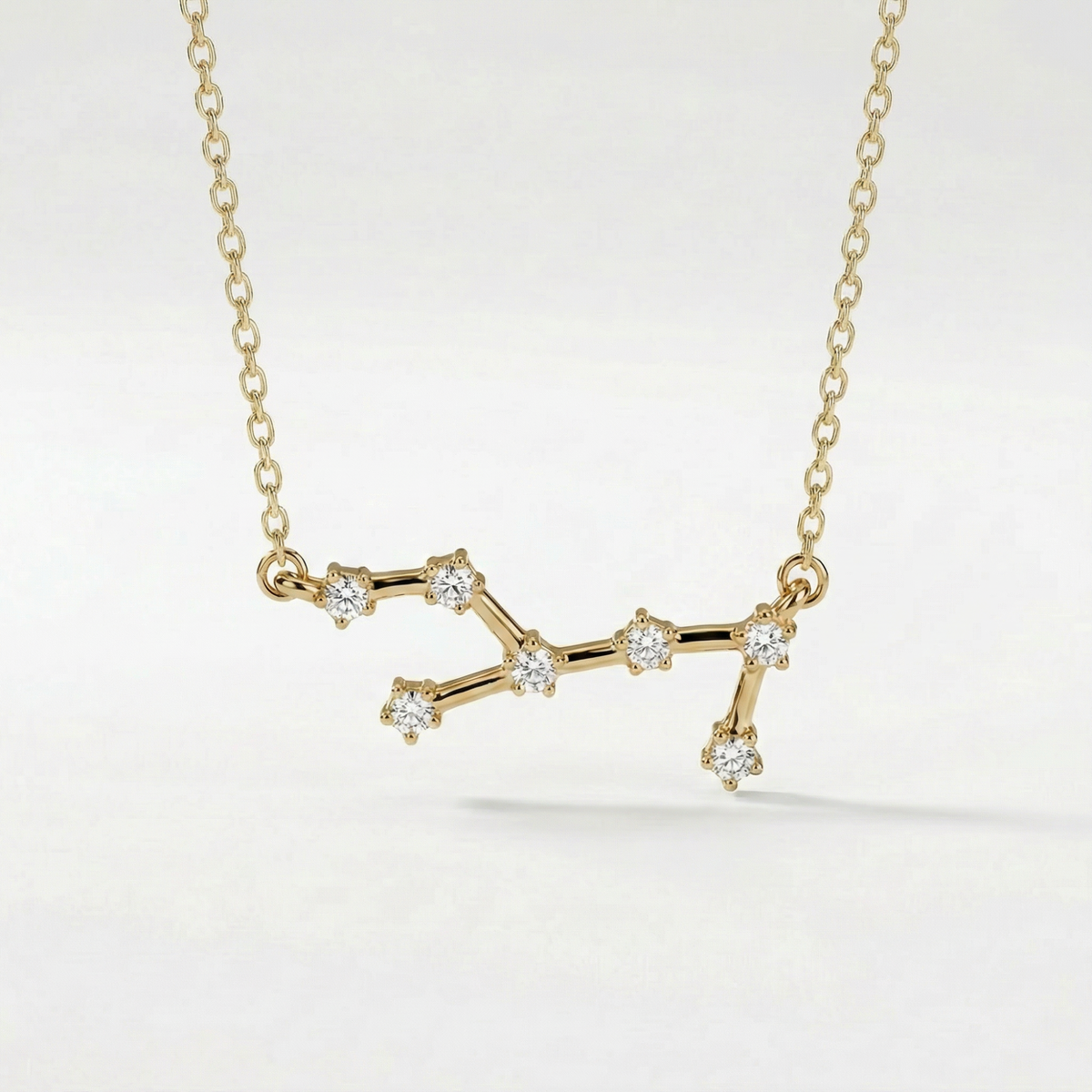 The Constellation Necklace | Virgo | Natural Diamond