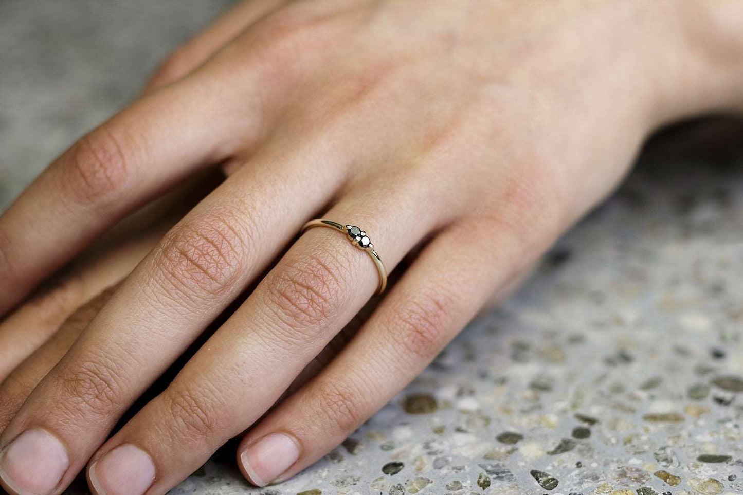 PAIRED DIAMOND RING