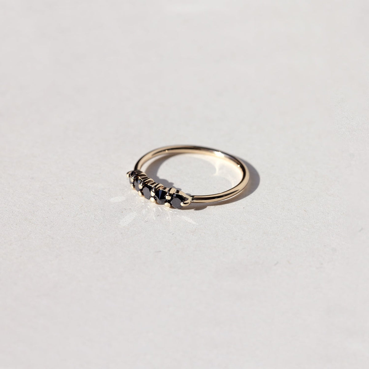 DIAMOND ROW RING