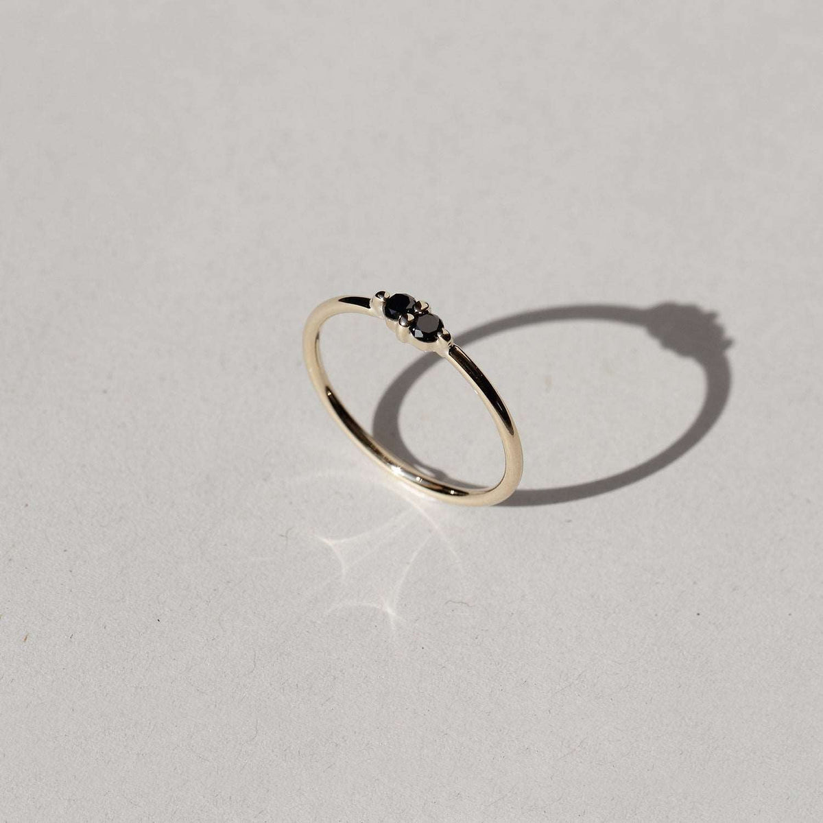 PAIRED DIAMOND RING