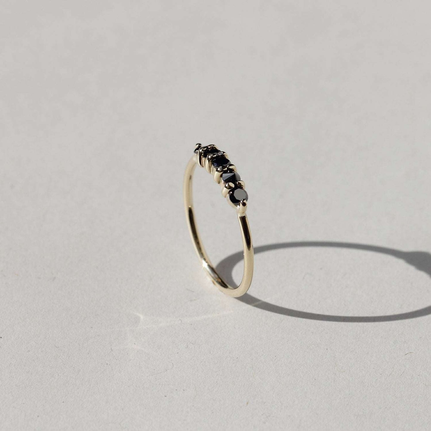 DIAMOND ROW RING