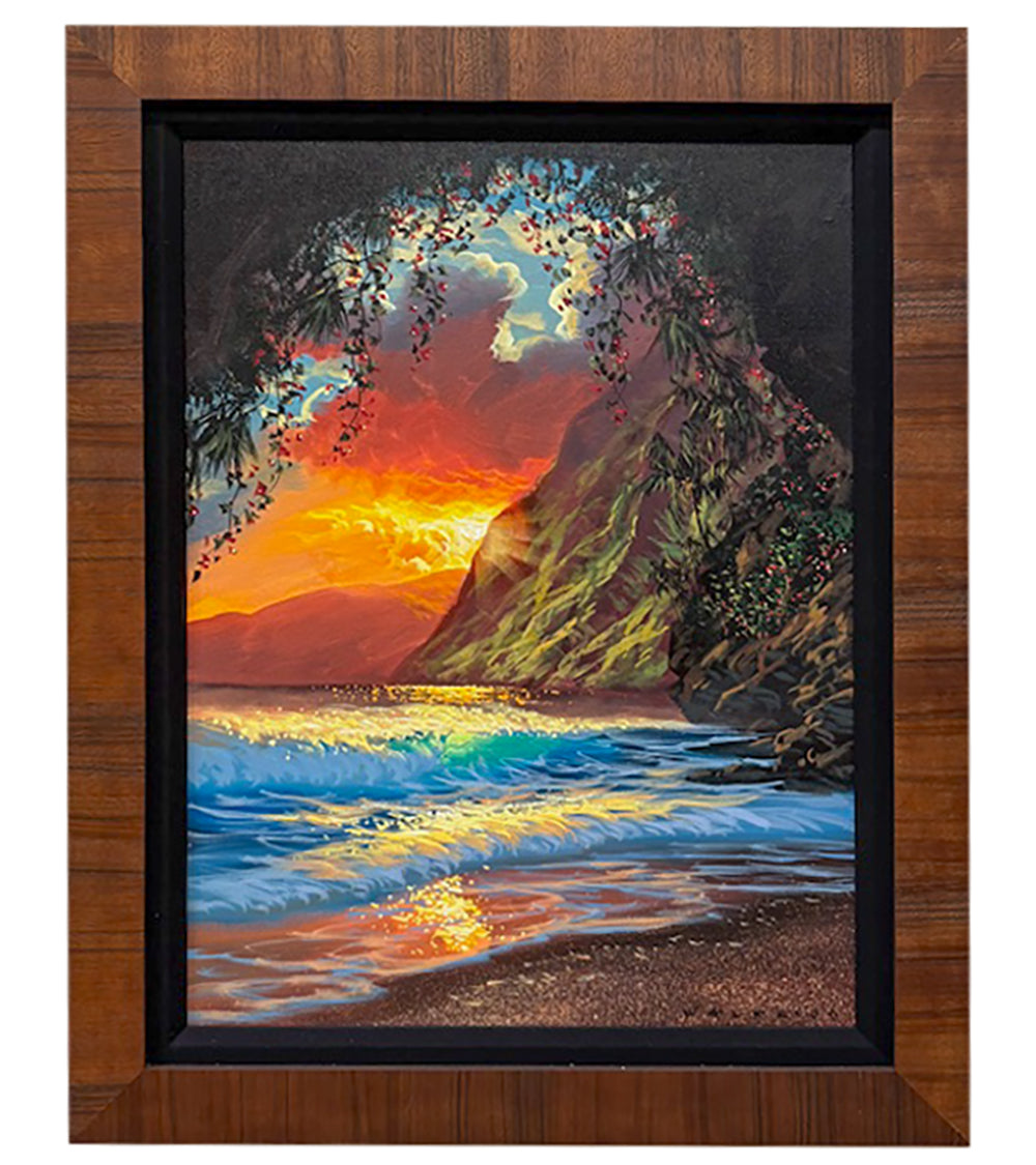 Original Painting: SunKissed Cove" by Walfrido Garcia