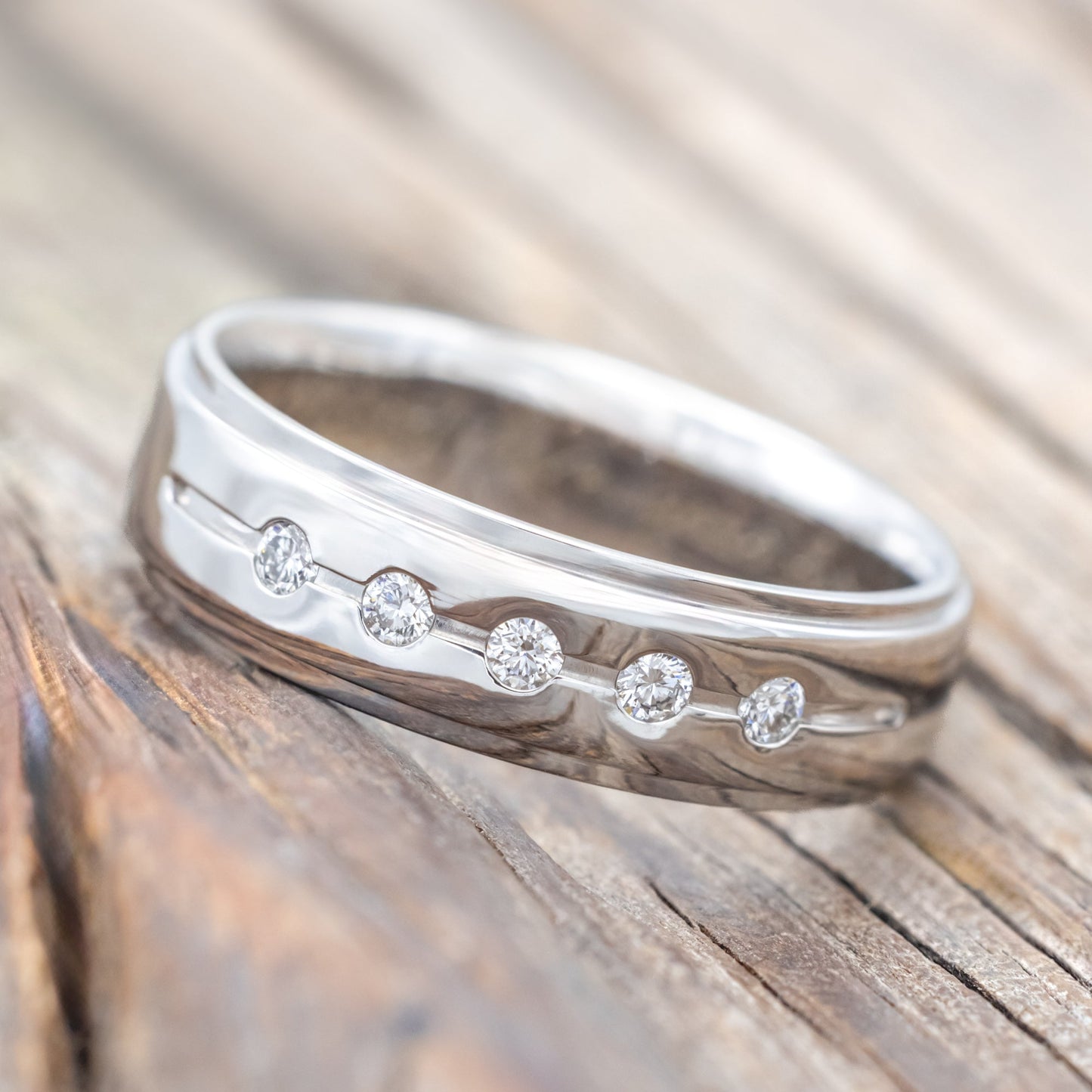 "Winslow" - Engagement Ring With Diamond Accents