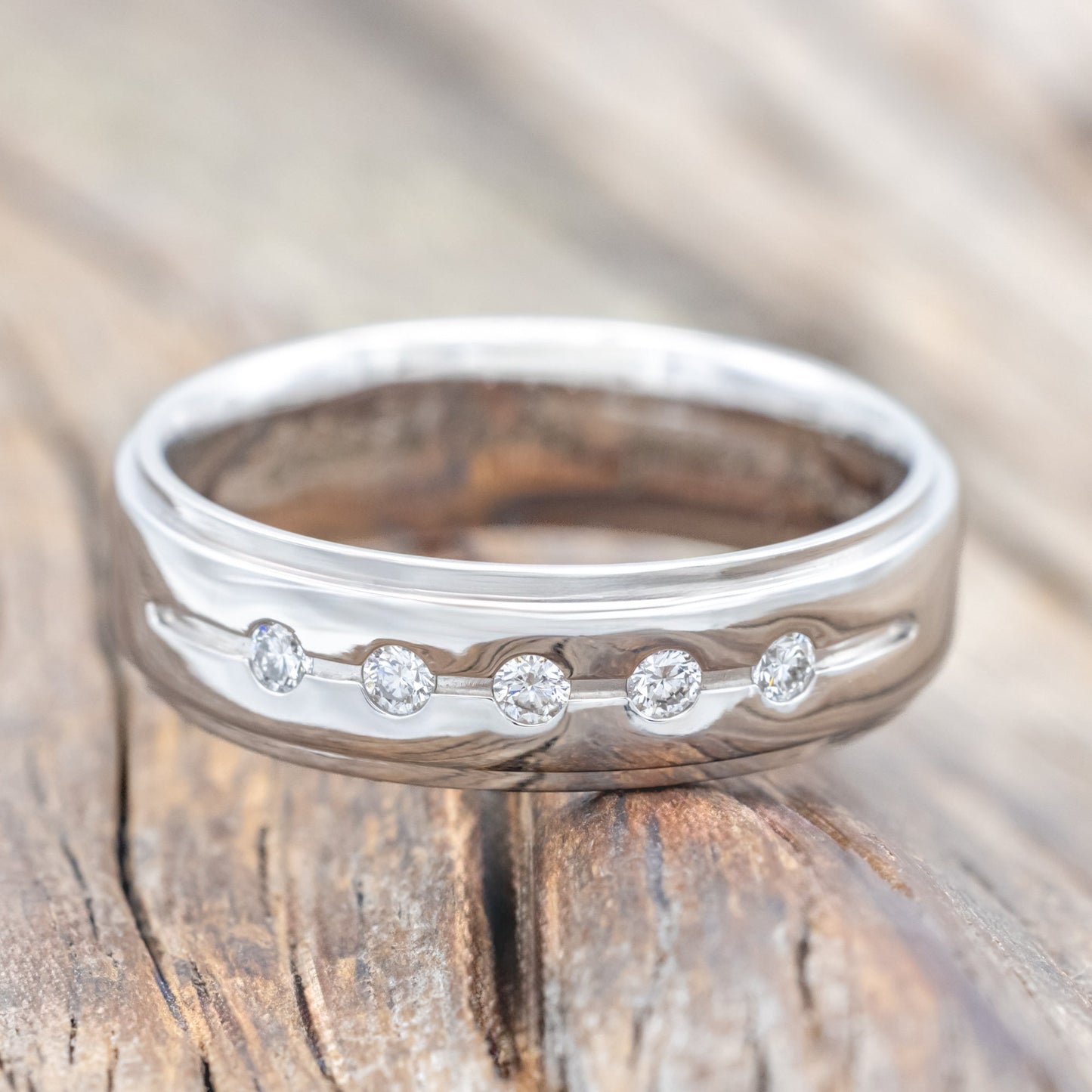 "Winslow" - Engagement Ring With Diamond Accents