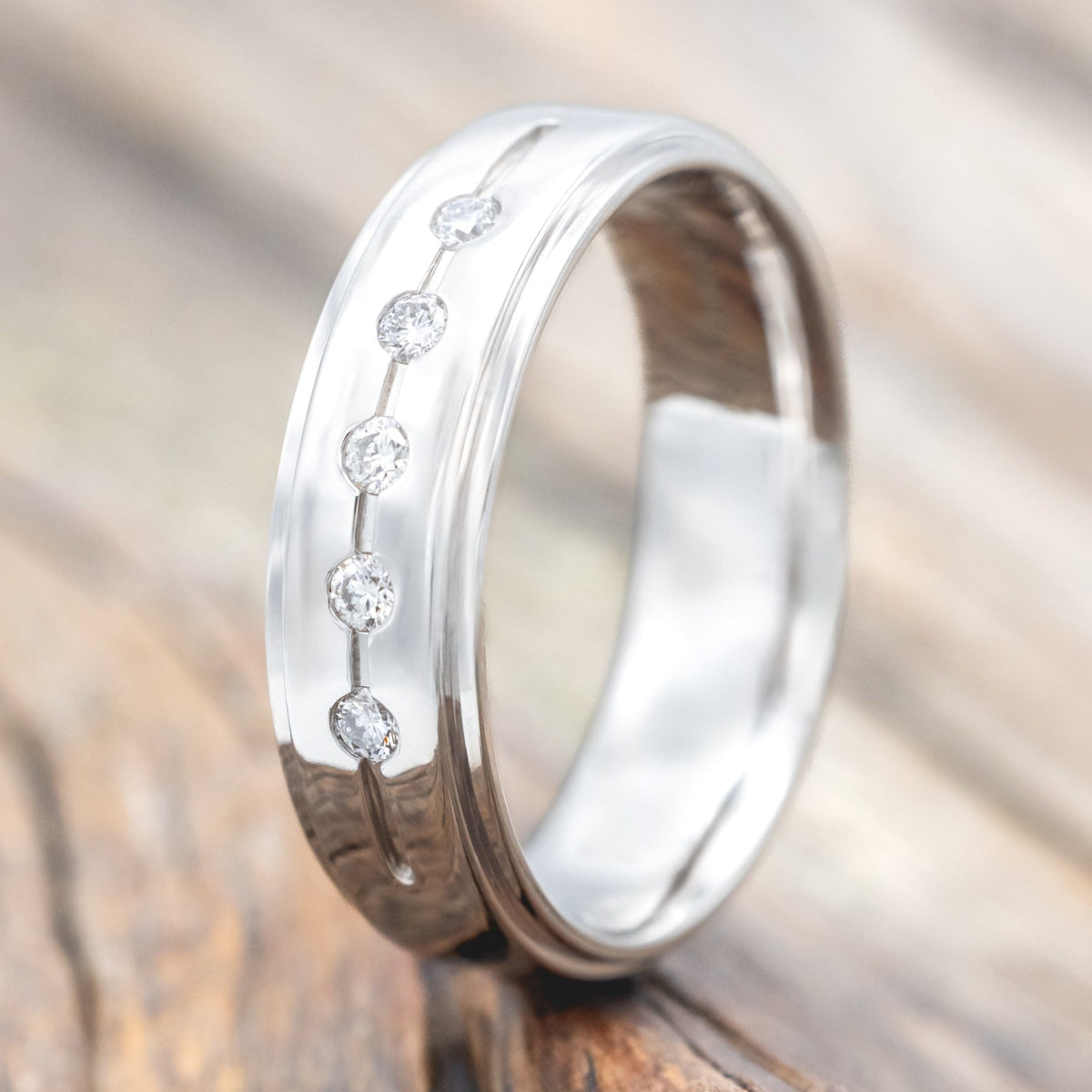 "Winslow" - Engagement Ring With Diamond Accents