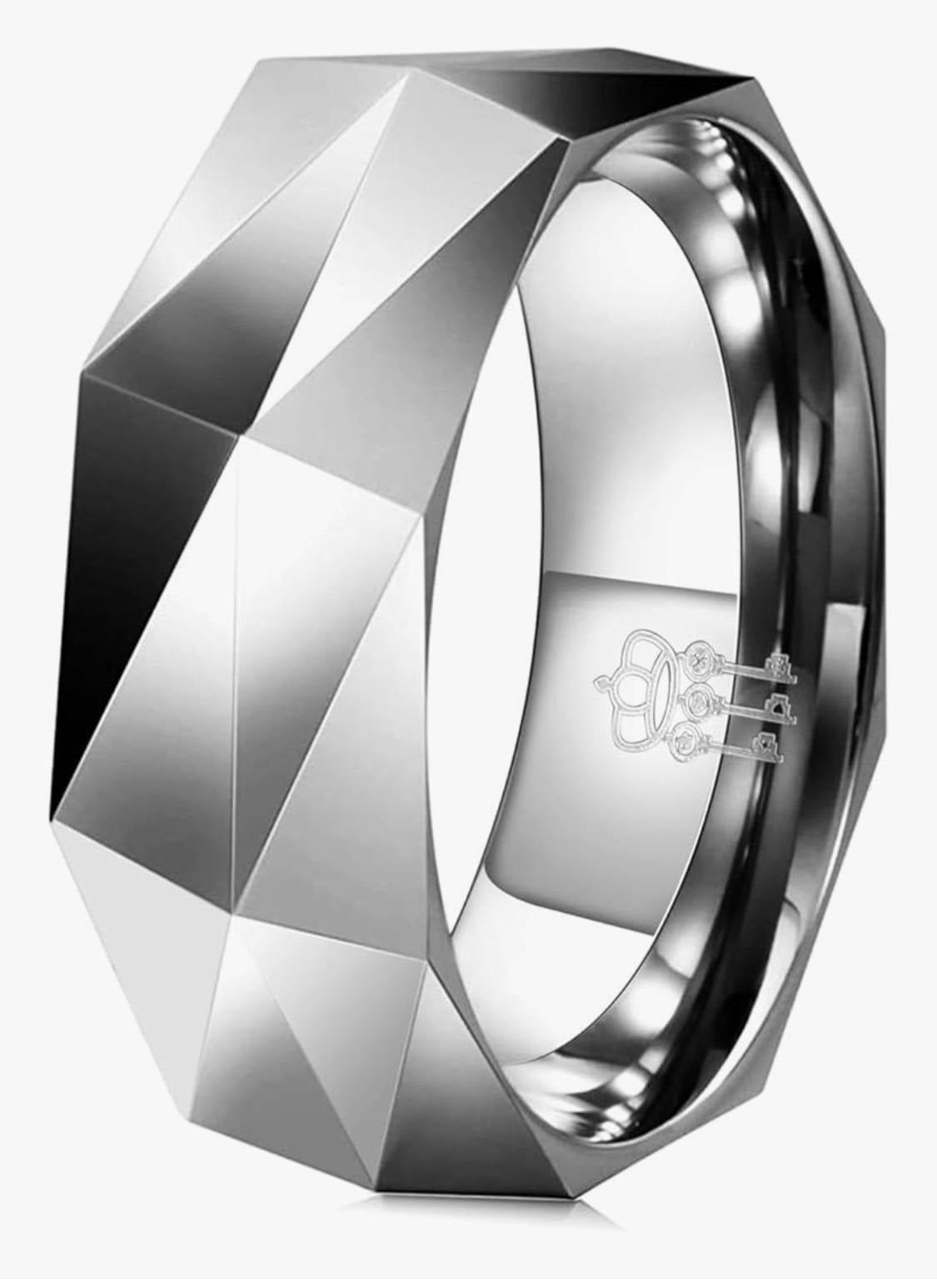 Custom order for Tyler 4+2 bands in 935 Germans silver Final payment
