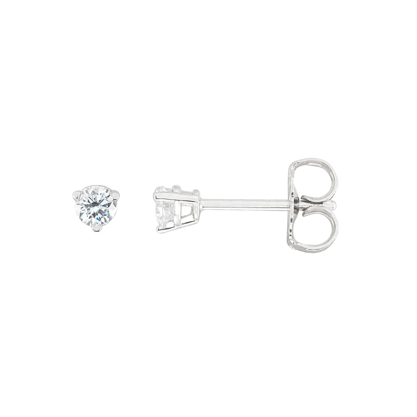 Petite Diamond Stud Earrings
