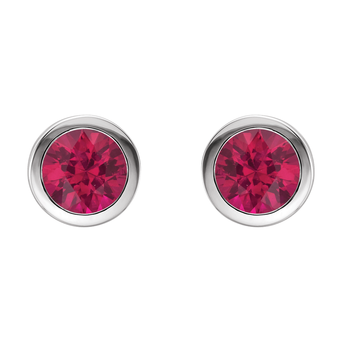 Ruby Stud Earrings