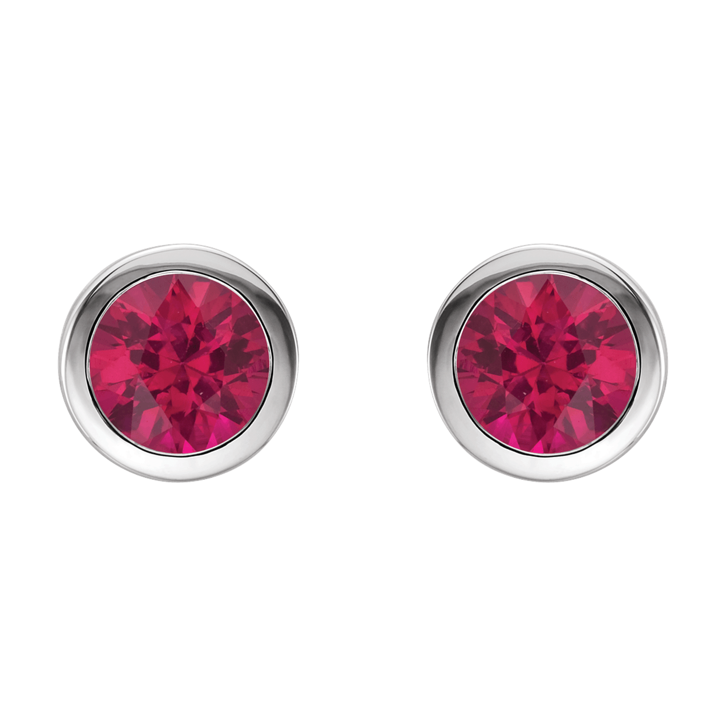 Ruby Stud Earrings