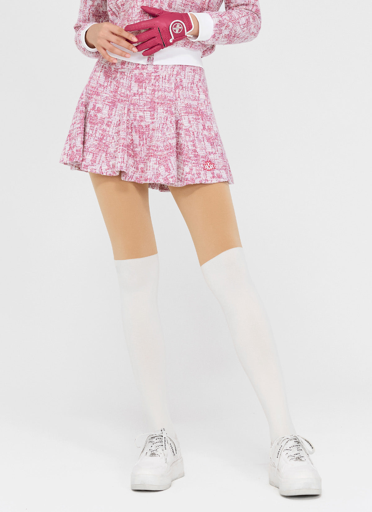 Tweed Flare Skirt