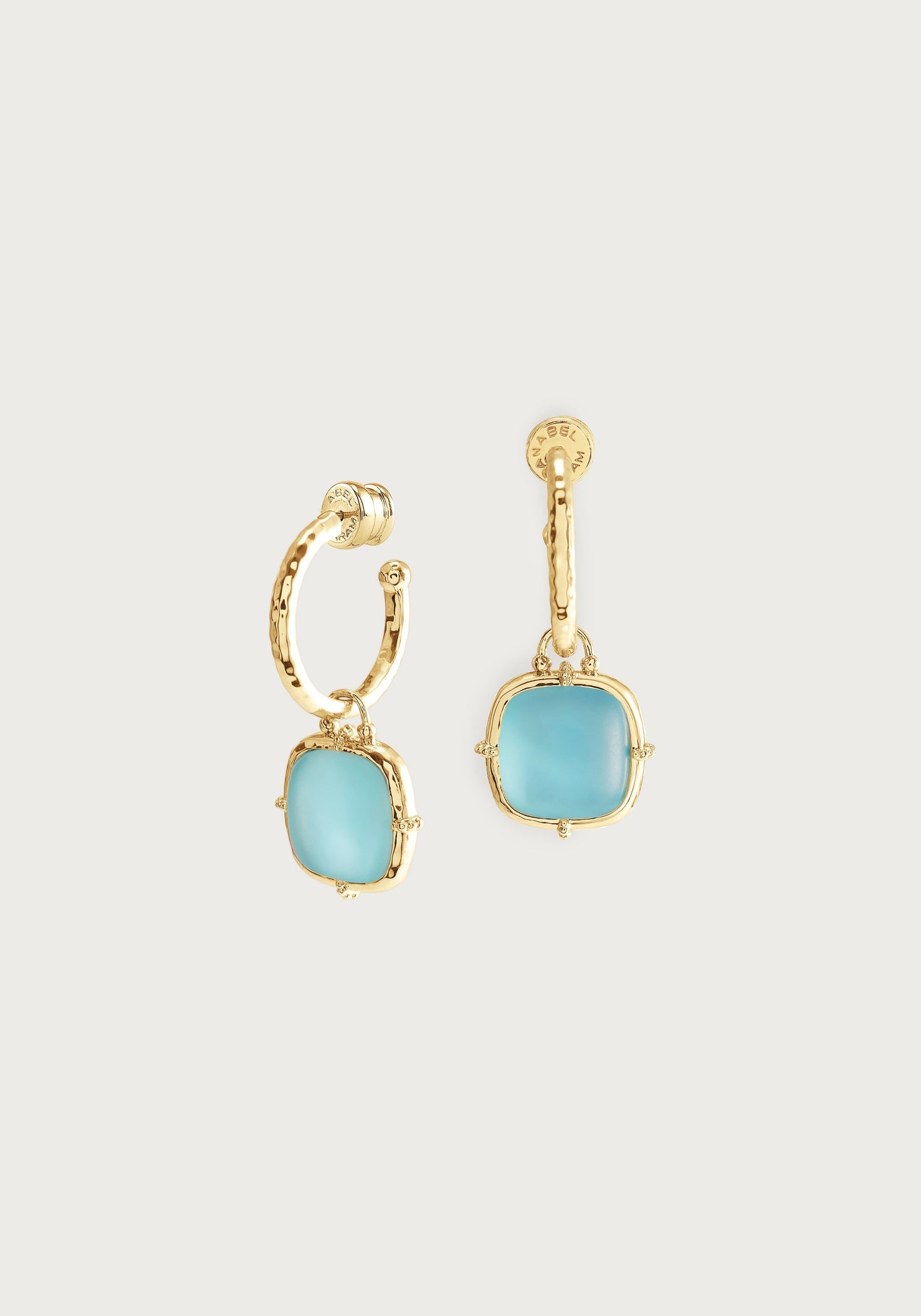 Farrier Stone Earring Charms, Set of 2