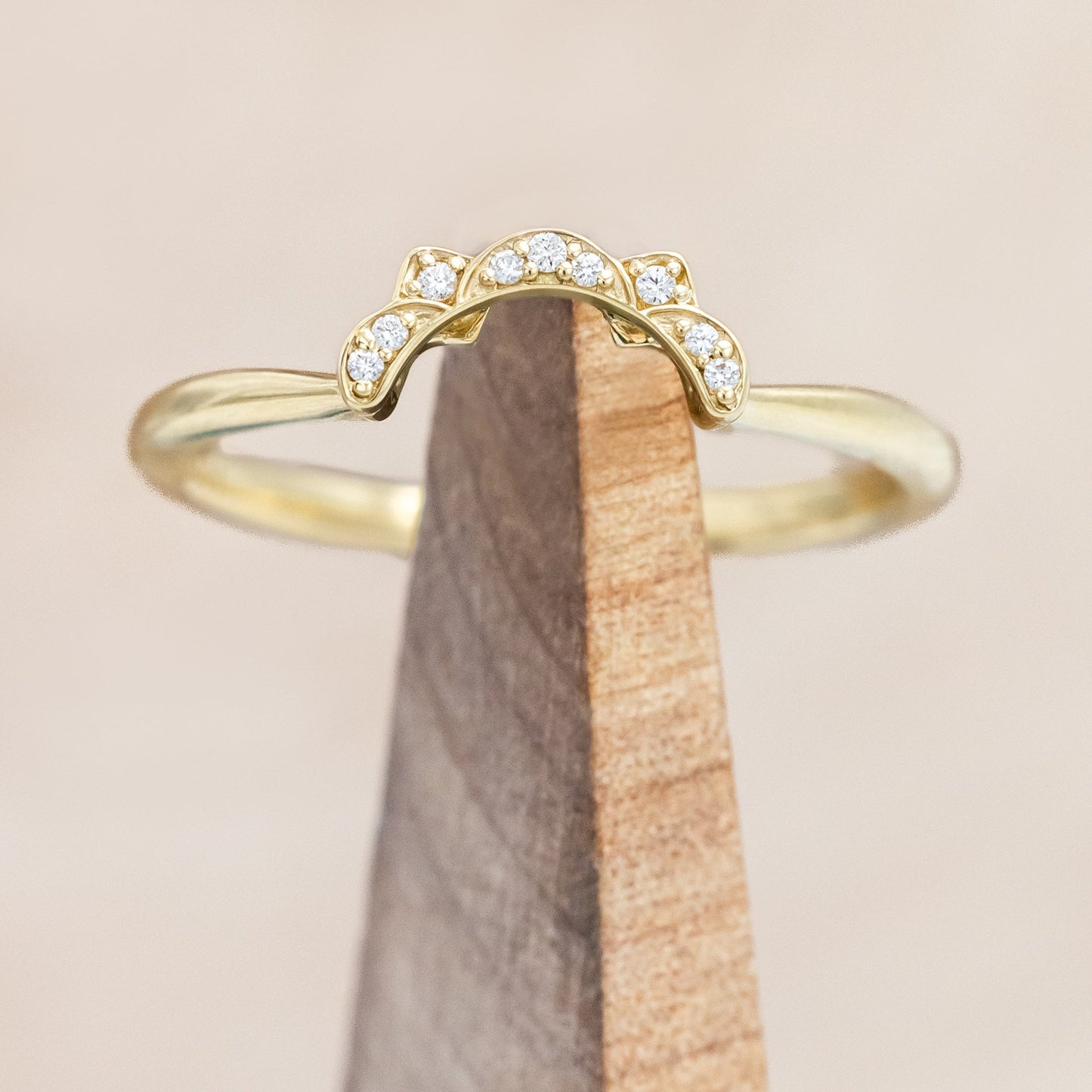 "Jane" - Lab-Grown Alexandrite Engagement Ring With Diamond Accents