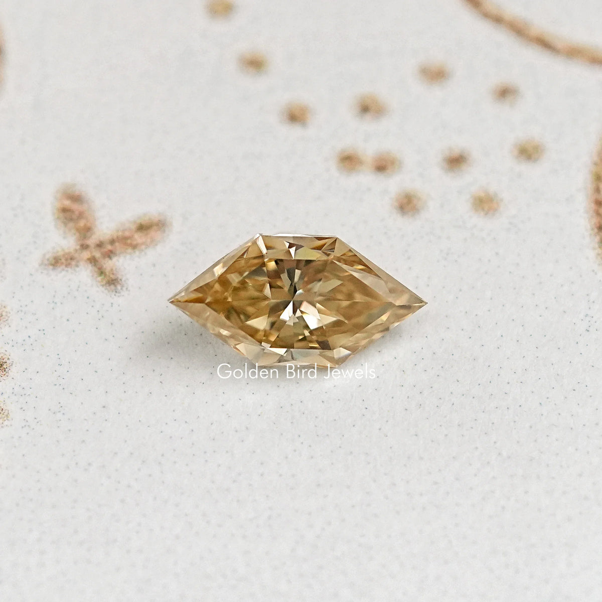 Dutch Marquise Cut Moissanite Gemstone