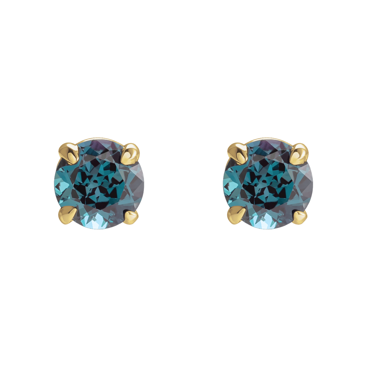 Alexandrite Stud Earrings