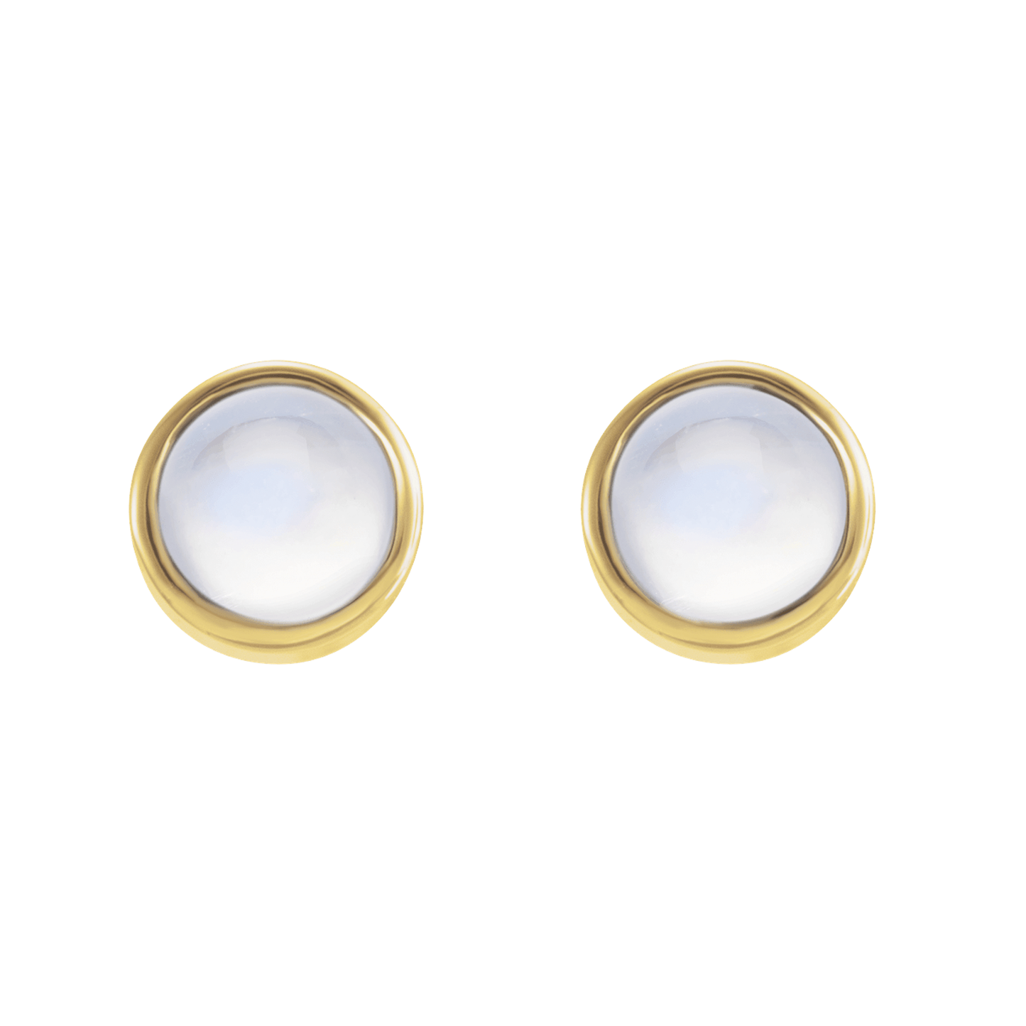 Moonstone Stud Earrings