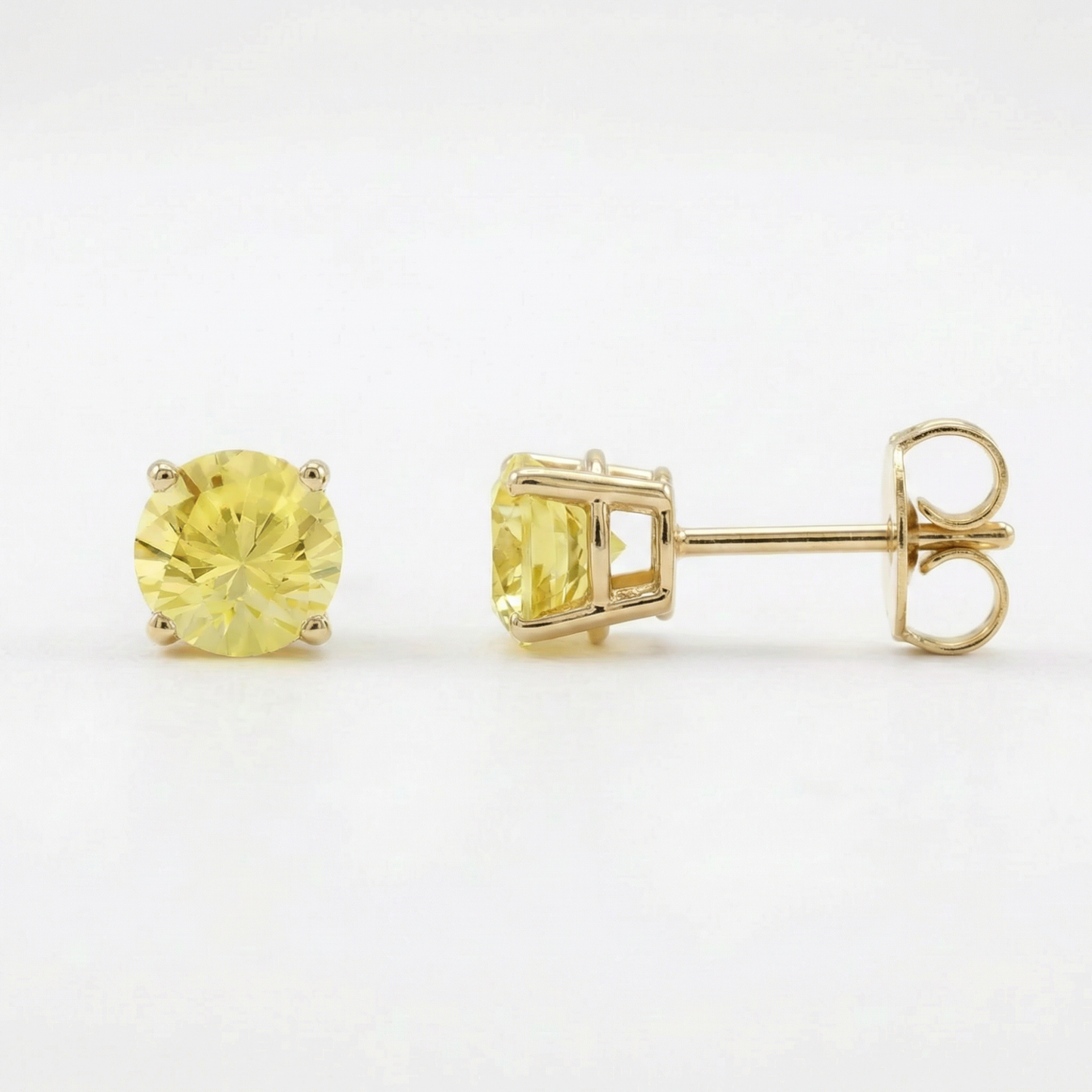 The Everyday Stud | Yellow Sapphire