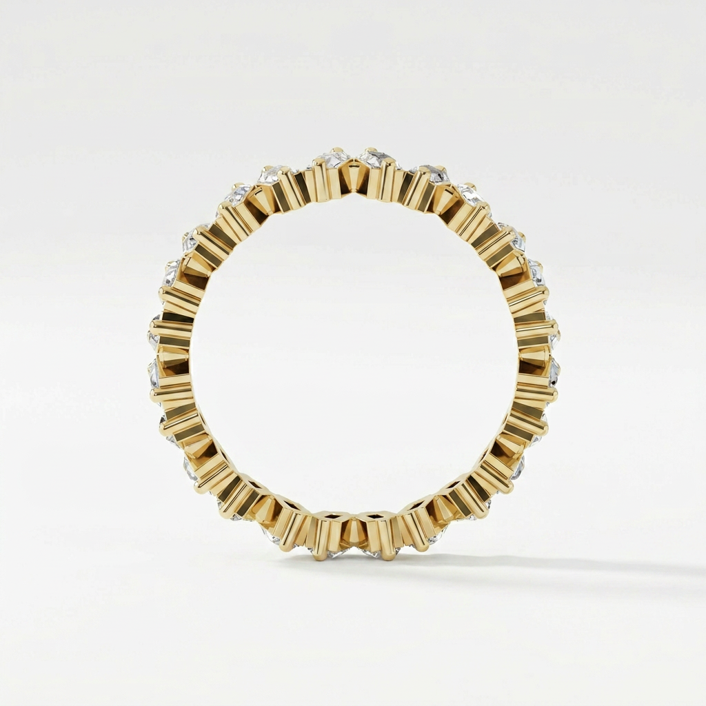 The Zigzag Baguette Eternity Band | 1.50 CTW | Lab-Grown Diamond