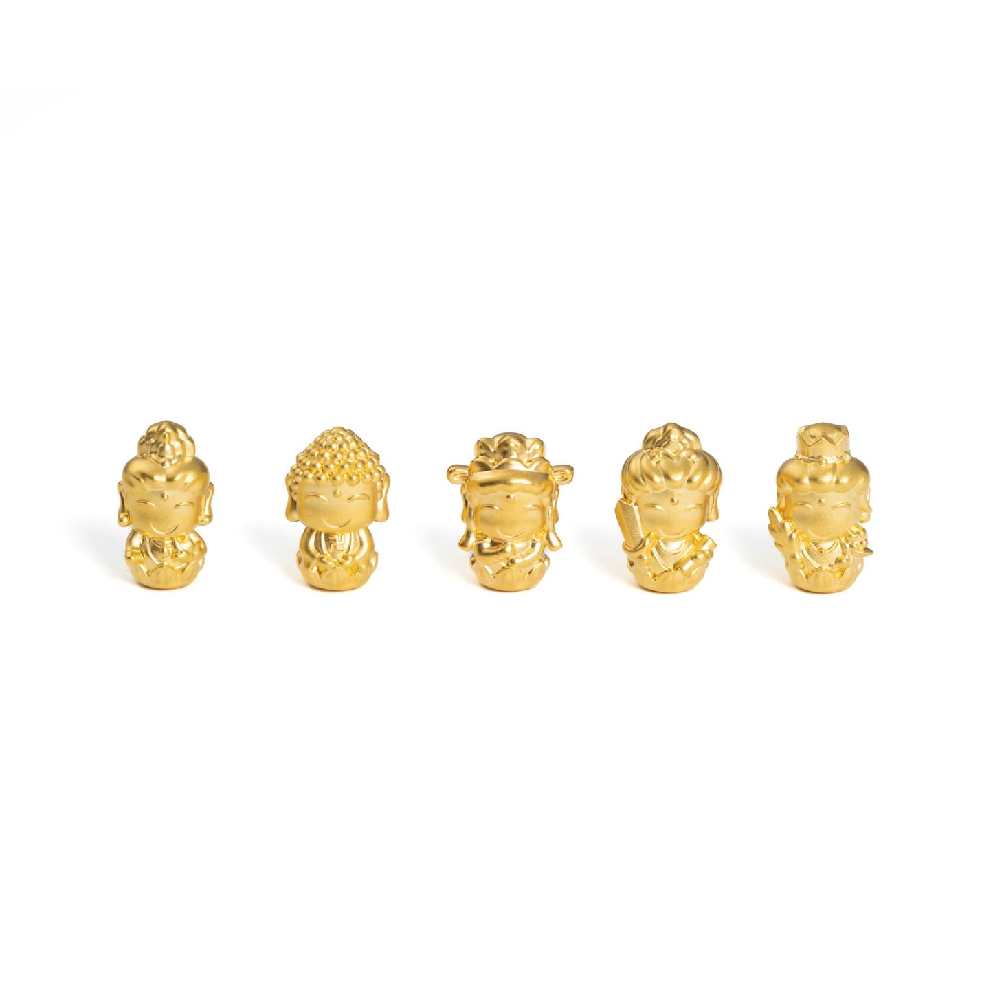 Golden Zodiac Guardian Jade Bracelet with 24K Gold Charms