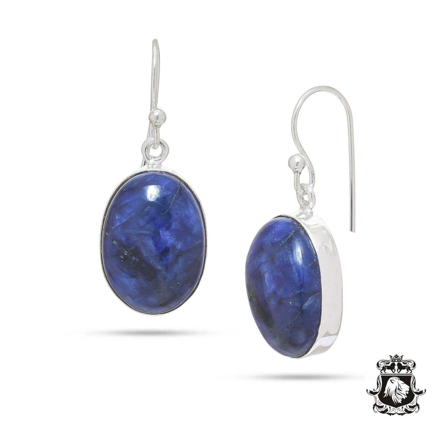 Sapphire Dangle & Drop Earrings 925 Solid (Nickel Free) Sterling Silver Earrings WHOLESALE price / Made in Canada Minimalist Earrings ER12
