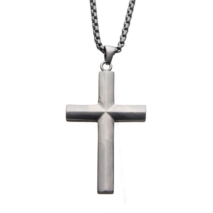 Stainless Steel Cross Necklace