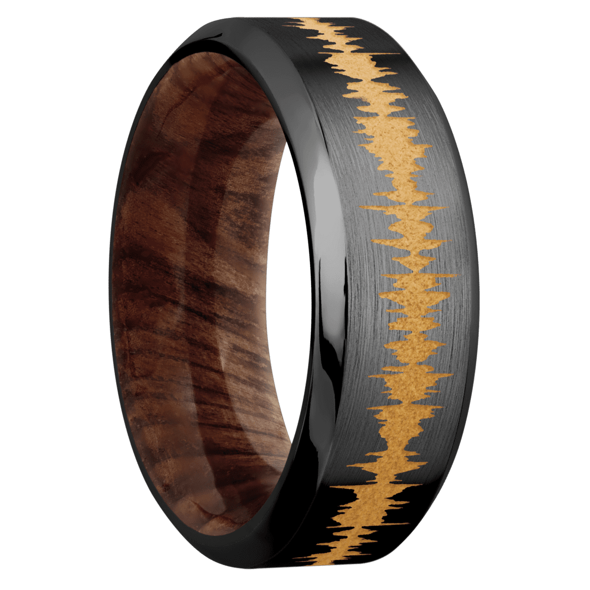 Zirconium + Satin , Polish Finish + Sequoia