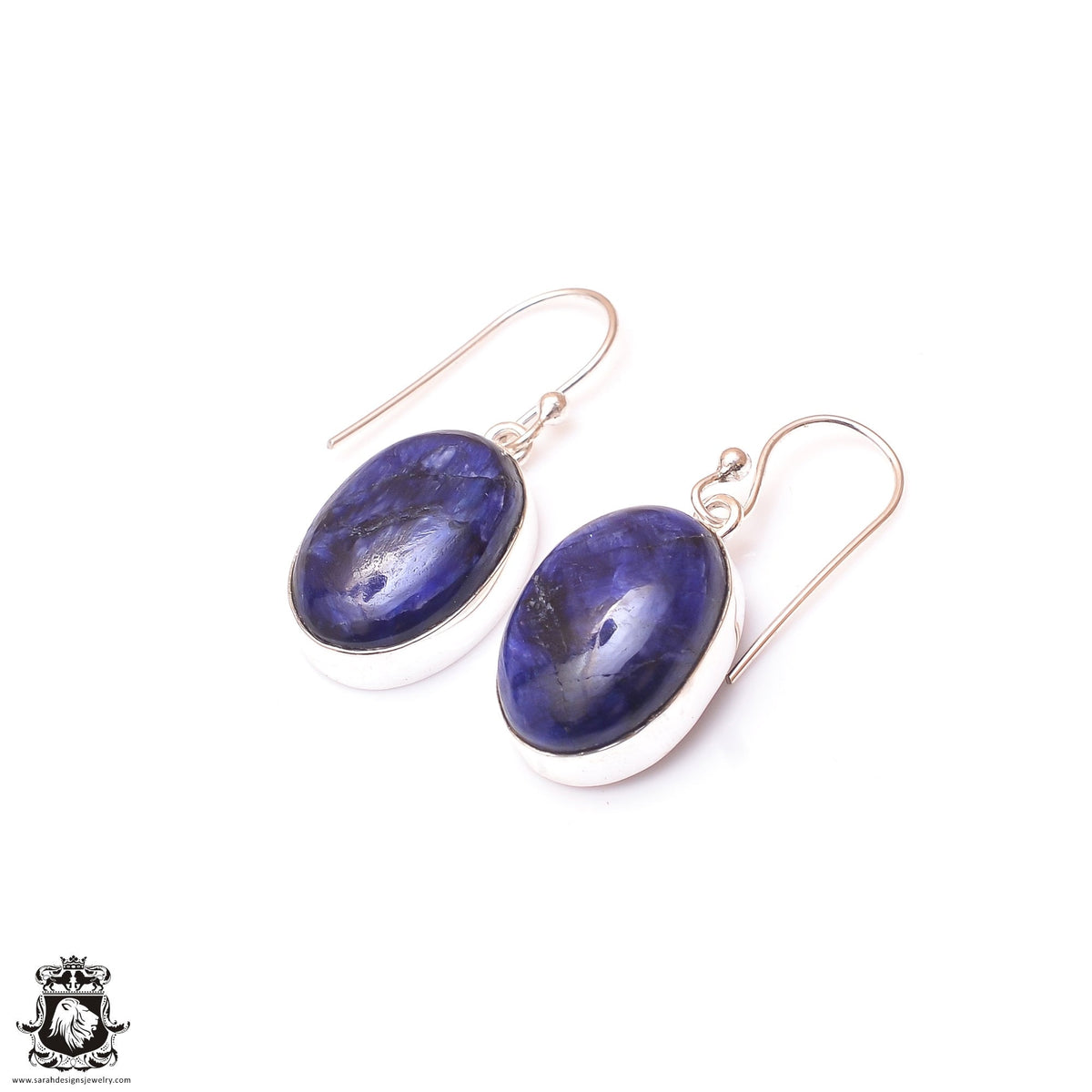 Sapphire Dangle & Drop Earrings 925 Solid (Nickel Free) Sterling Silver Earrings WHOLESALE price / Made in Canada Minimalist Earrings ER12