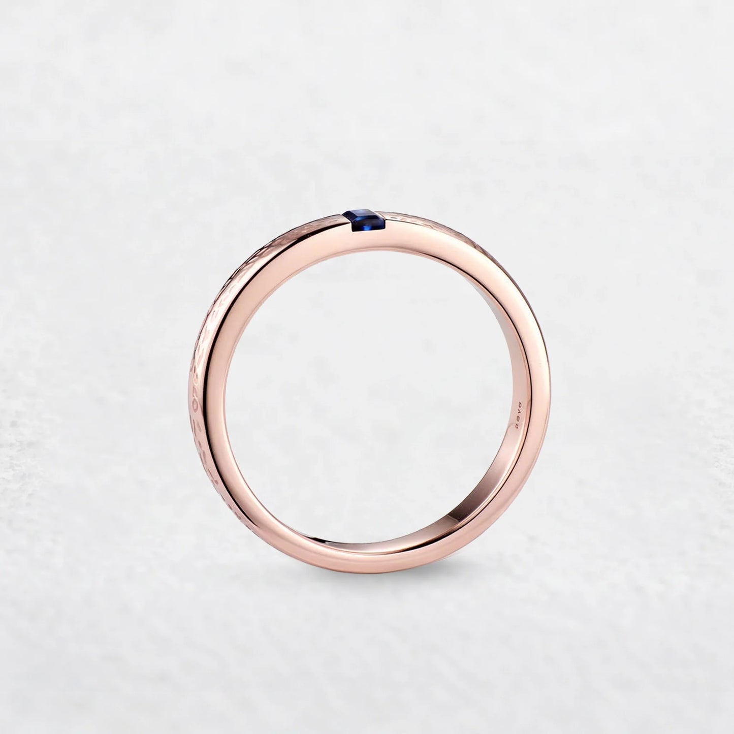 Augustus’ Emblem | Vintage Baguette Sapphire Men’s Band