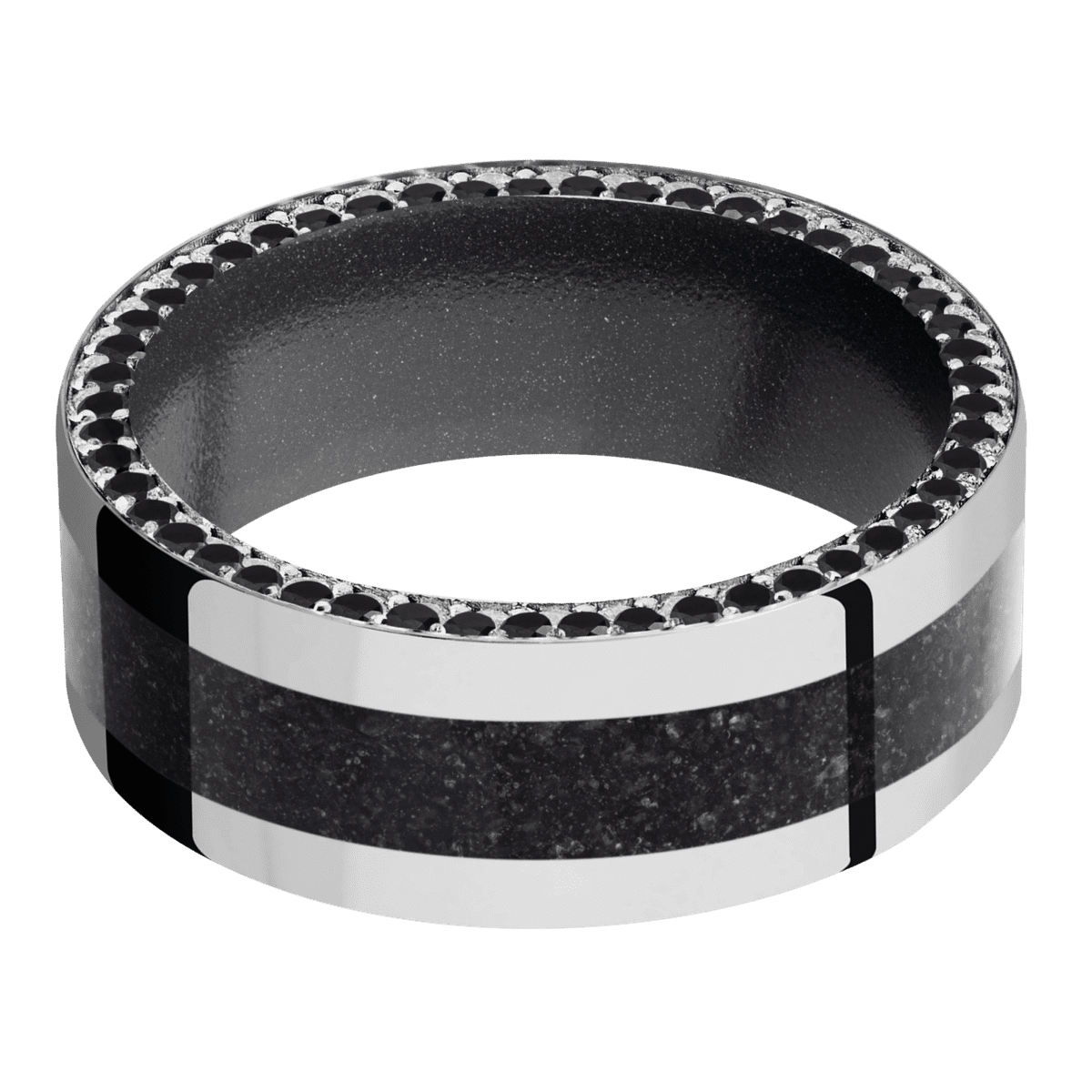 Platinum + Polish Finish + Dark Grey