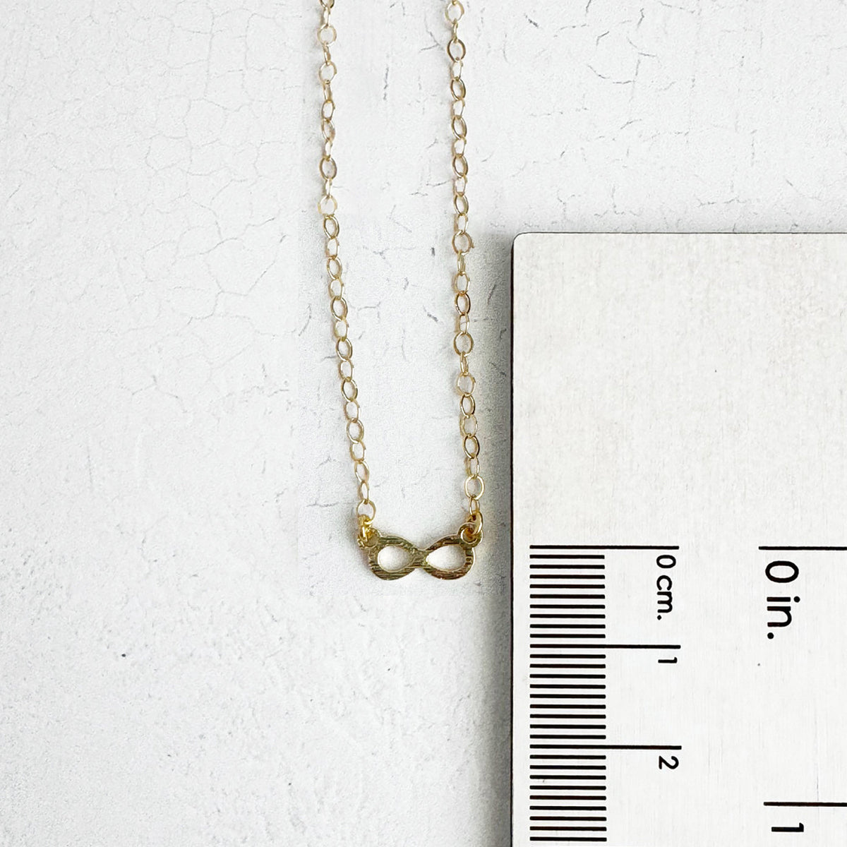 Infinity Layering Necklace in 14k Gold Filled
