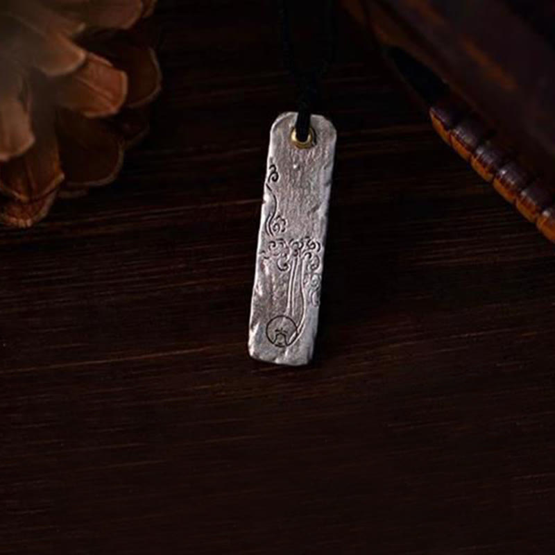 Fortune Jewel Making A Fortune Chinese Character Copper Coin Wealth Necklace Pendant