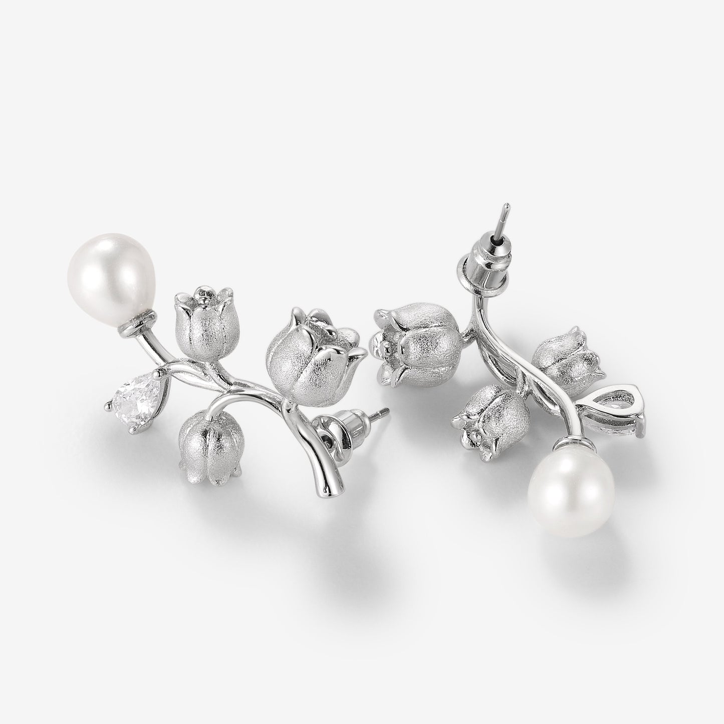 Lahela Jewelry Lily of the Valley Earrings Set 2pcs