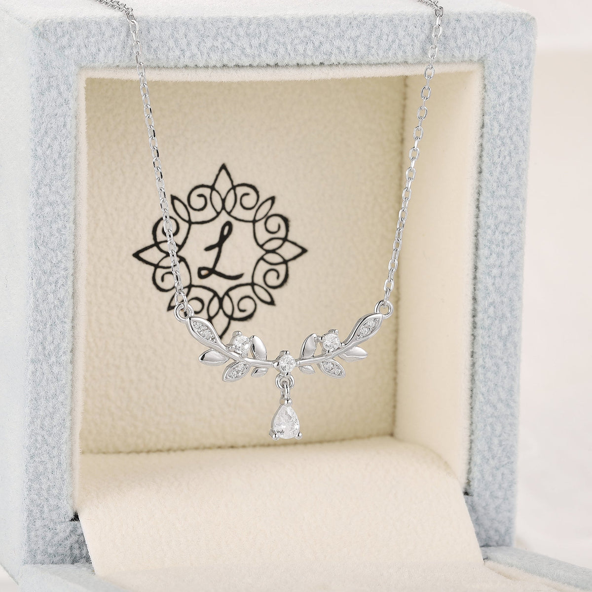 Leaf Inspired Necklace Gift For Her