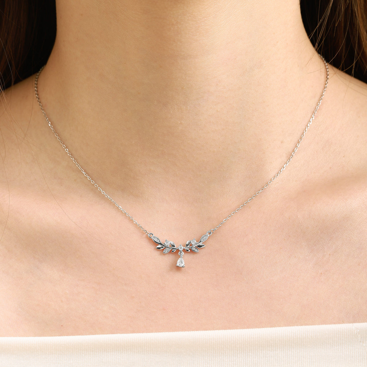 Leaf Inspired Necklace Gift For Her