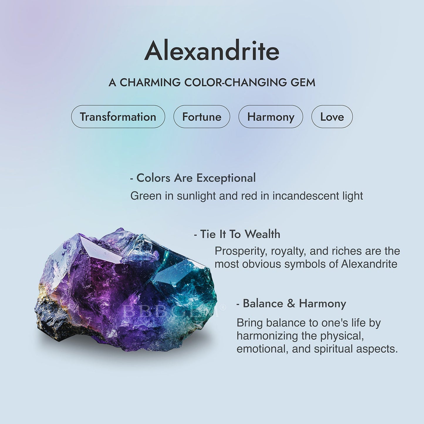 Kite Cut Color-change Alexandrite Wedding Ring Aquamarine Spinel Bridal Set