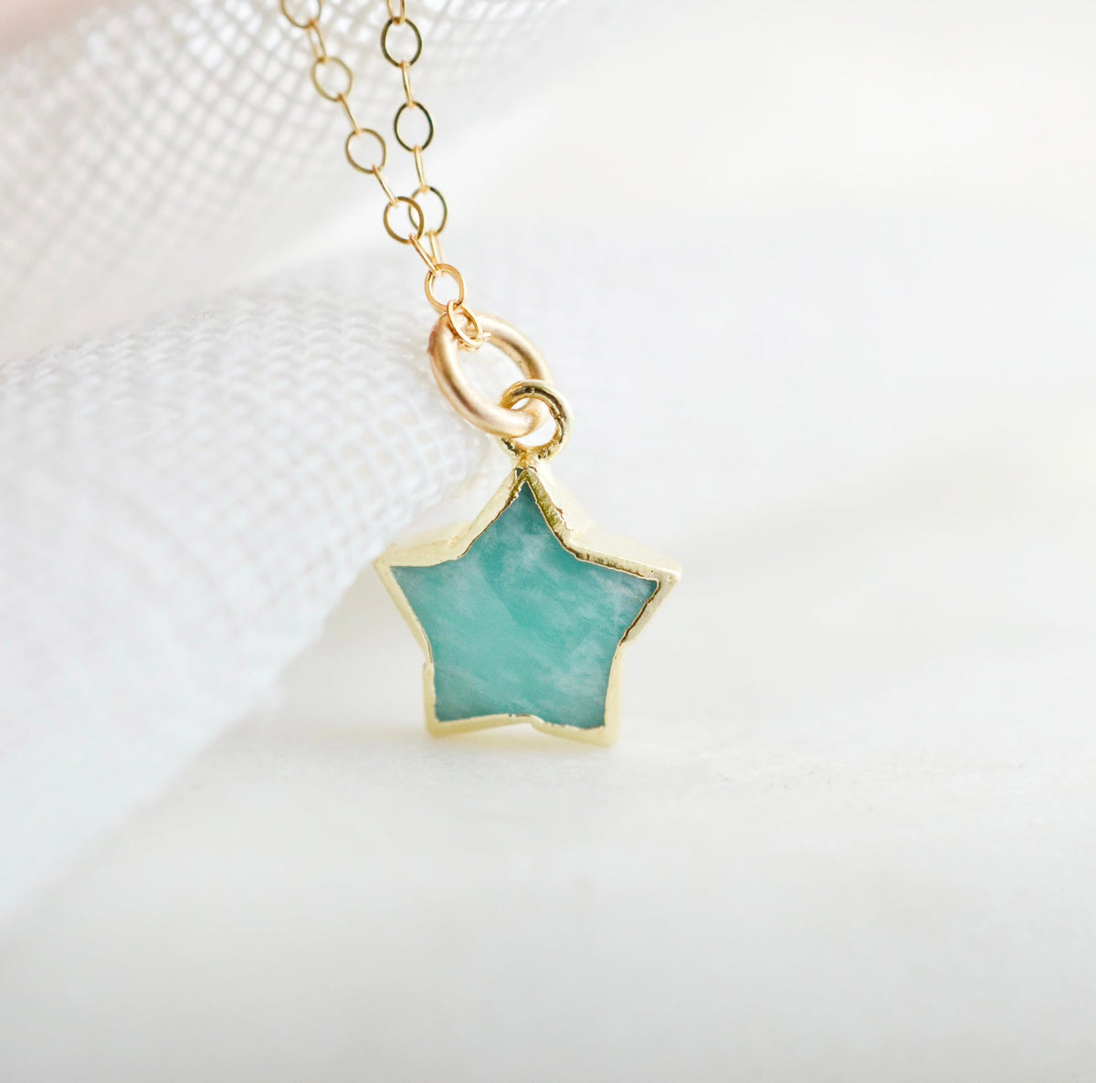 Amazonite Stargazer Necklace