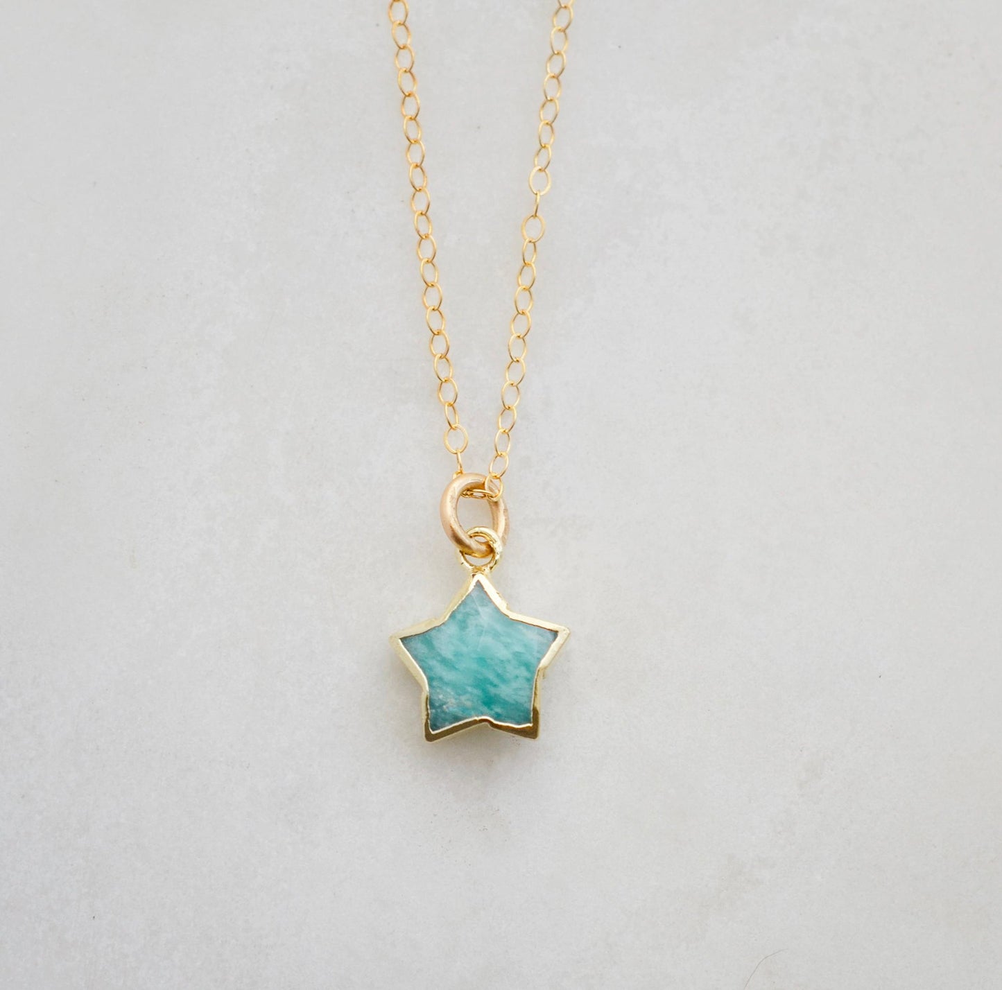 Amazonite Stargazer Necklace
