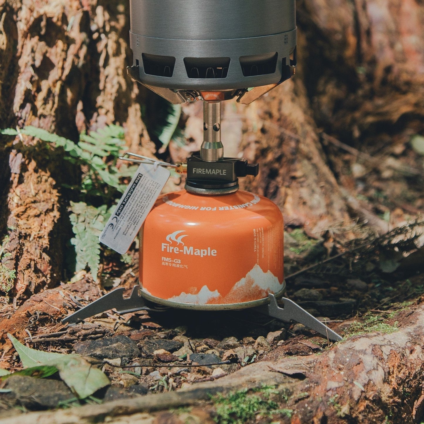 ASH Titanium Gas Canister Stand