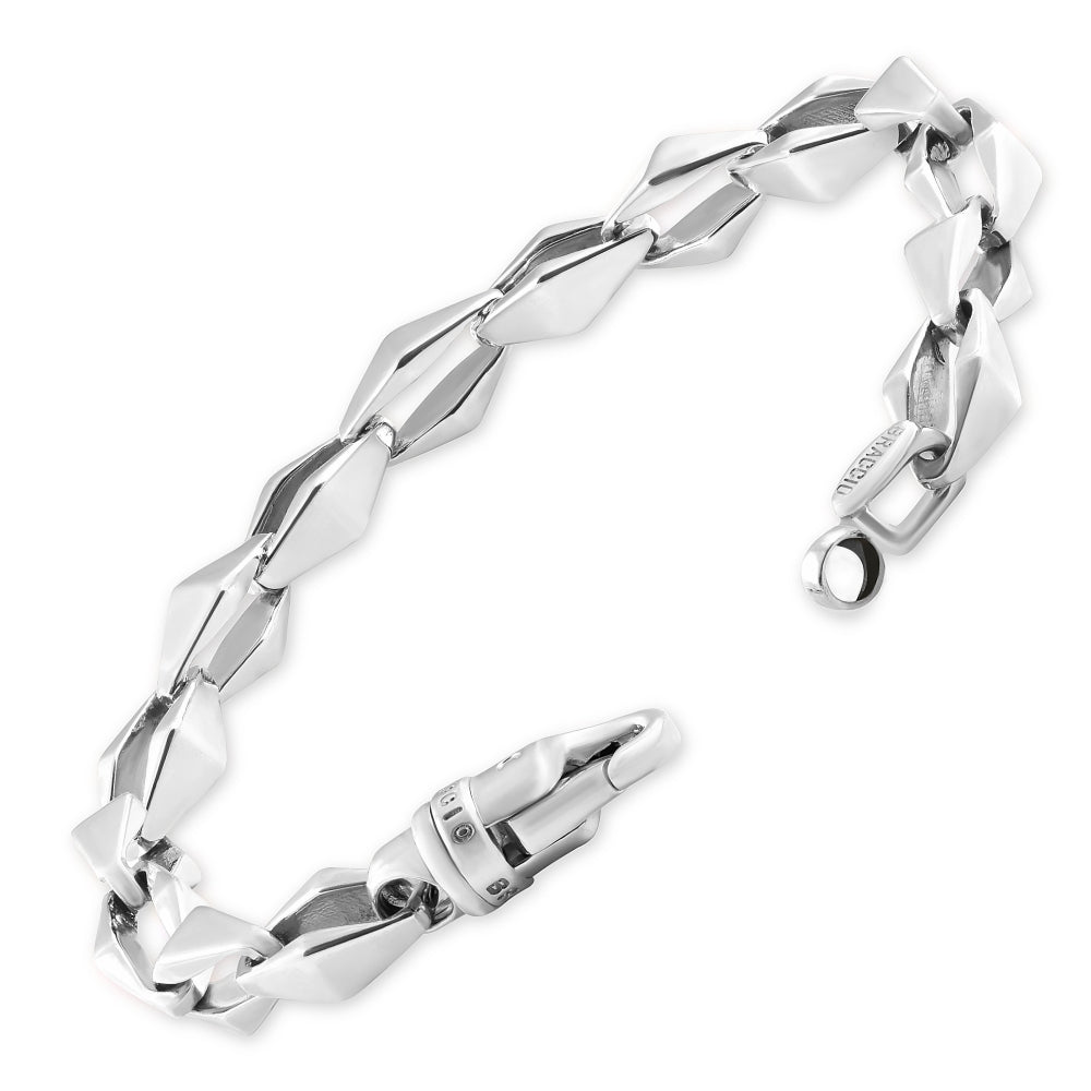 Men's 39 Gram Solid Silver Bracelet 8.5"