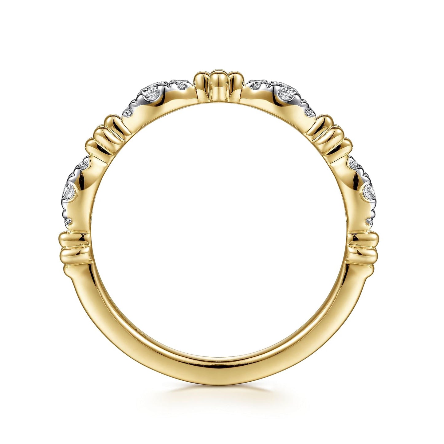 Bujukan Diamond Stackable Ring