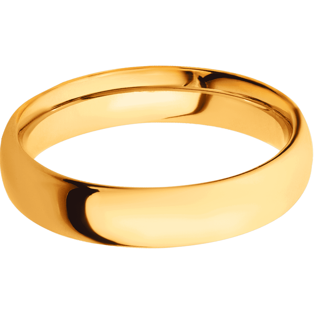 22K Yellow Gold + Polish Finish