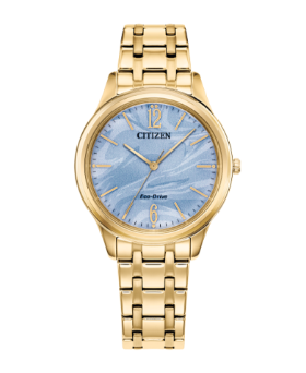 Lady's Citizen Eco-Drive with Light Blue Dial