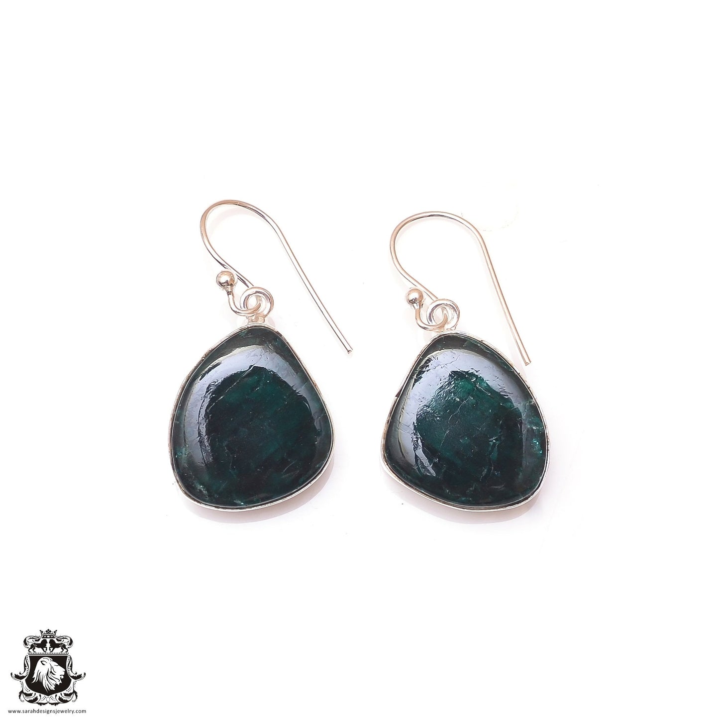 Emerald Dangle & Drop Earrings 925 Solid (Nickel Free) Sterling Silver Earrings WHOLESALE price / Made in Canada Minimalist Earrings ER4