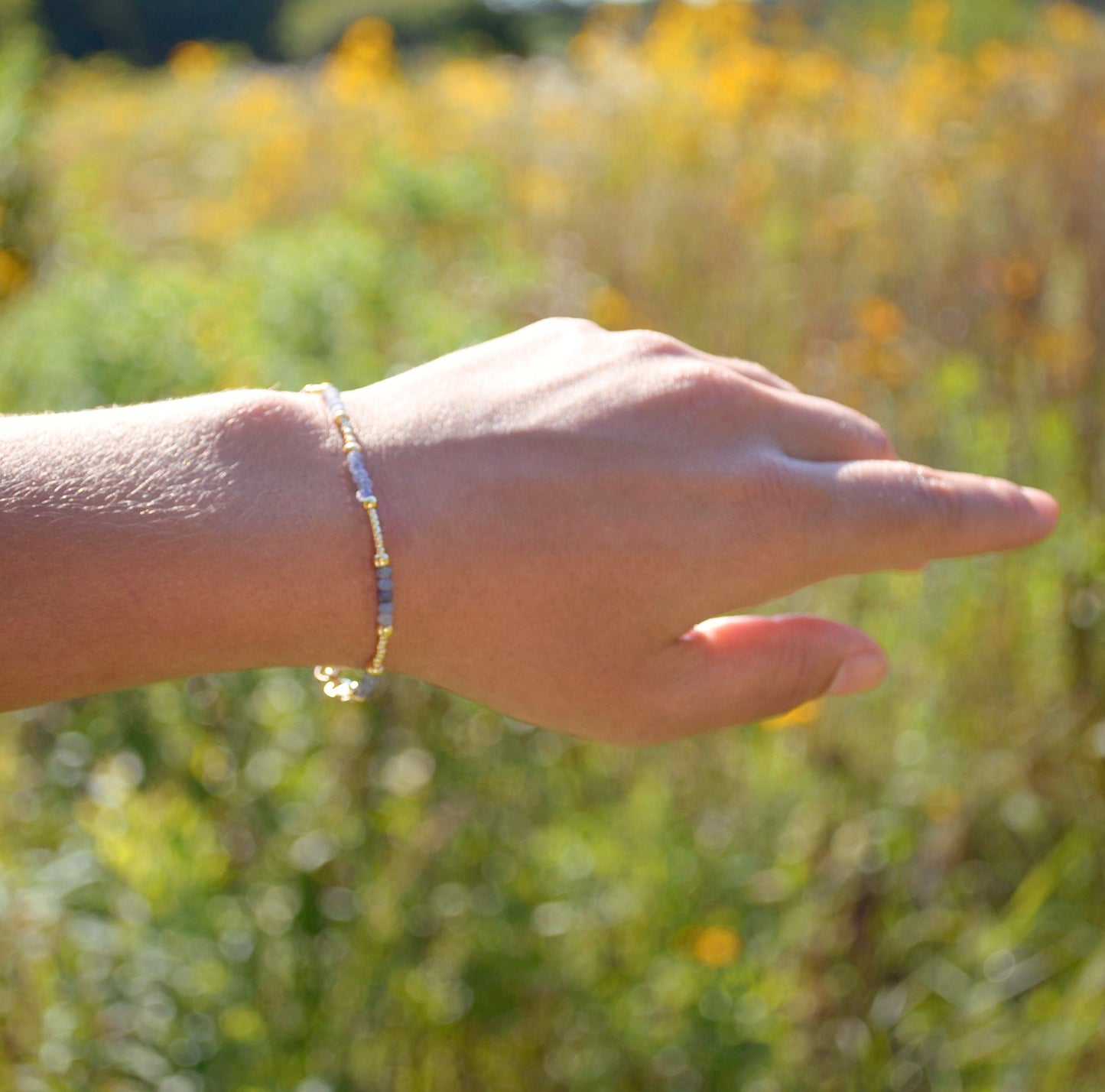 Seren Beaded Gemstone Bracelet