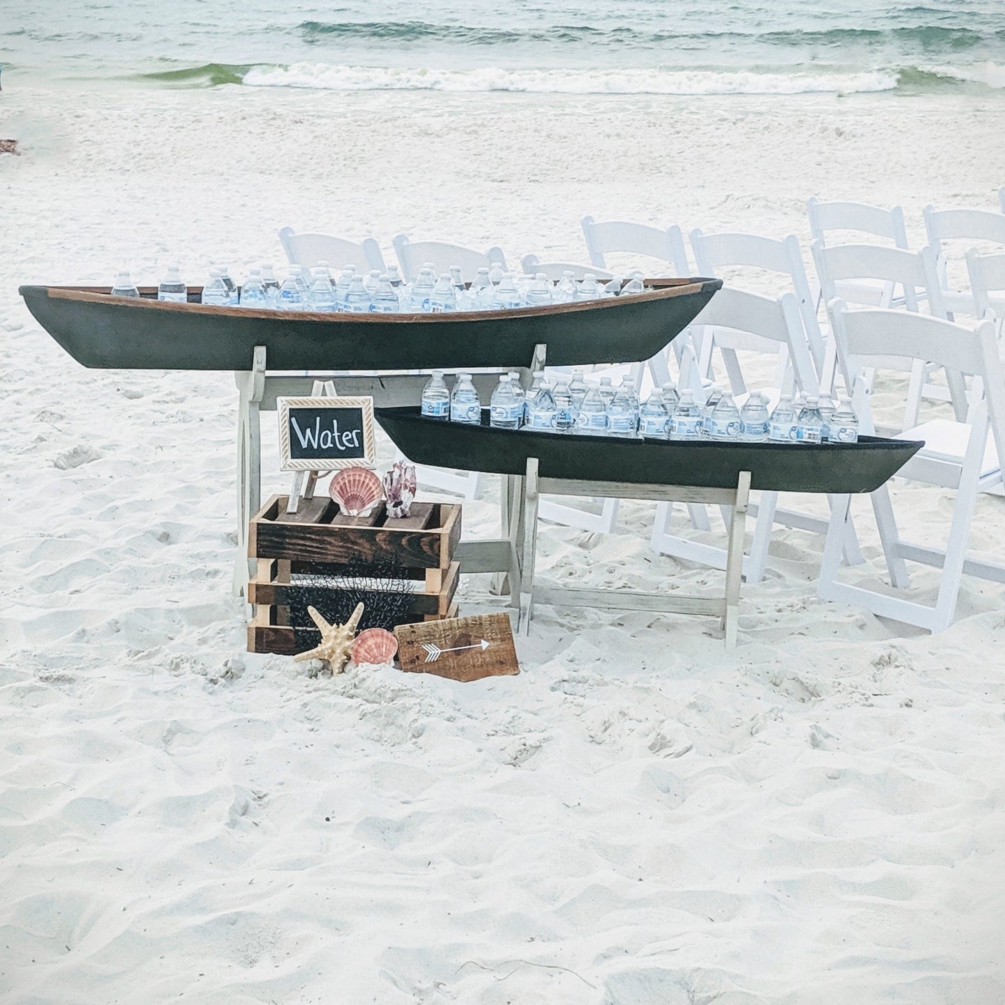 A Stunning Day Wedding Ceremony Package (Officiant, Photographer, Decor with Seating)