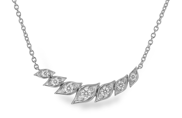 14KW Graduated Diamond Necklace