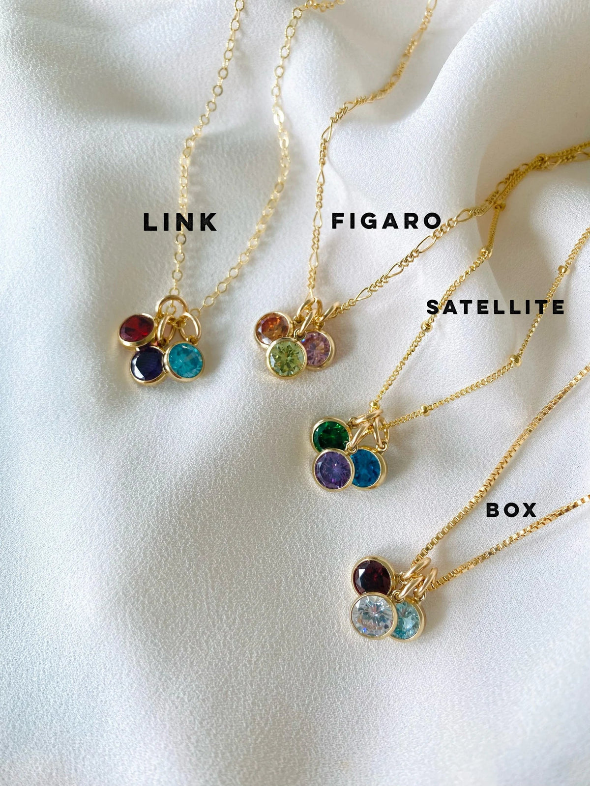 Add-On Birthstone Charms - Gold Filled