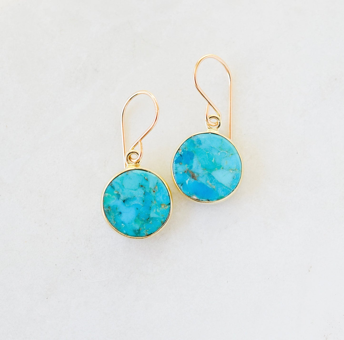 Mavi Earrings: Turquoise