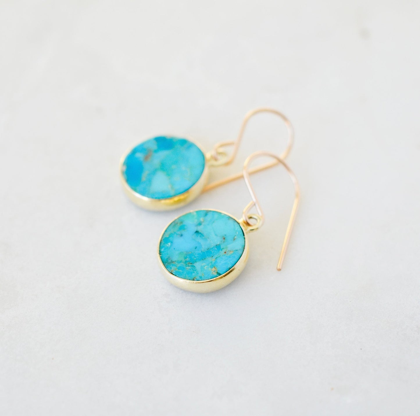 Mavi Earrings: Turquoise