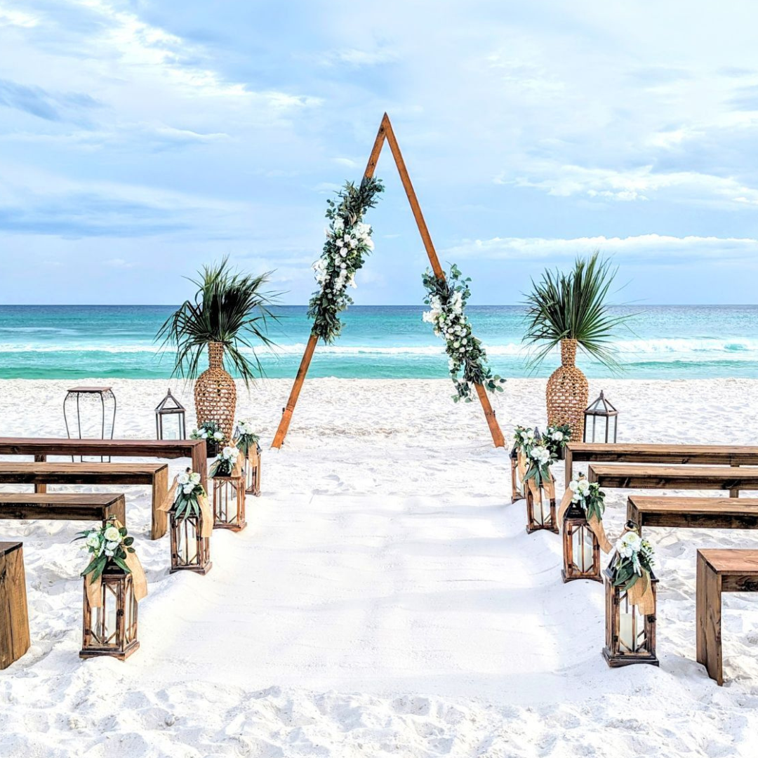 Ceremony Decor Package (with Seating)